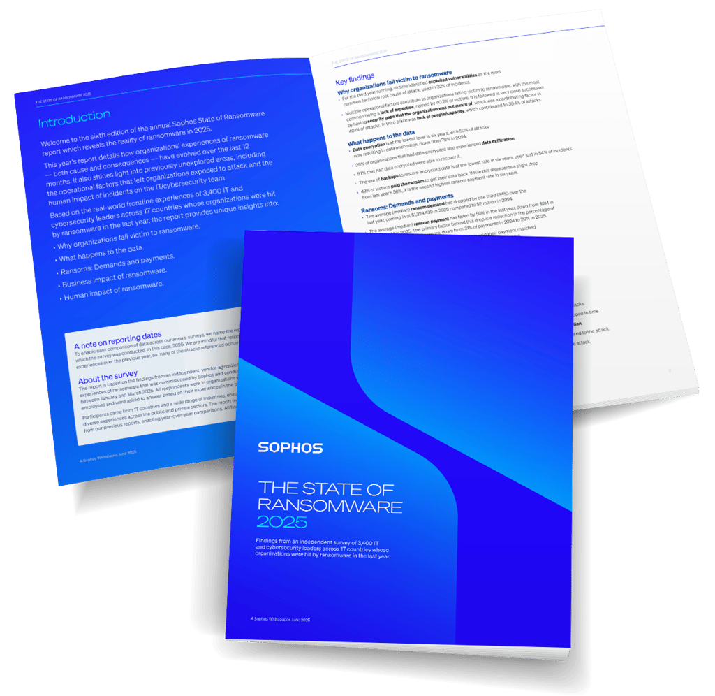 state of ransomware 2025 report cover